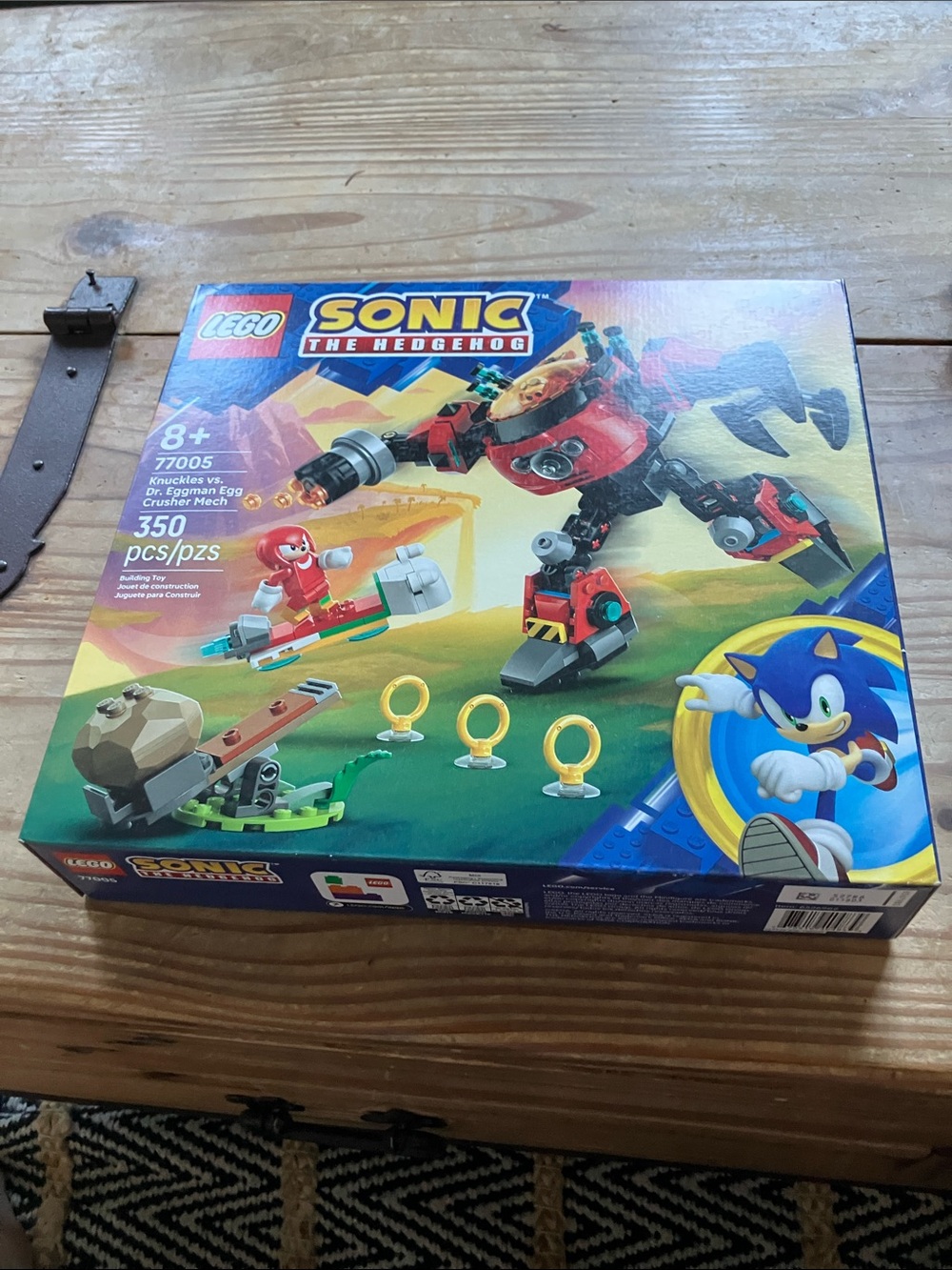 77005 LEGO Sonic The Hedgehog Red & Black Eggman Mech with Yellow Rings
